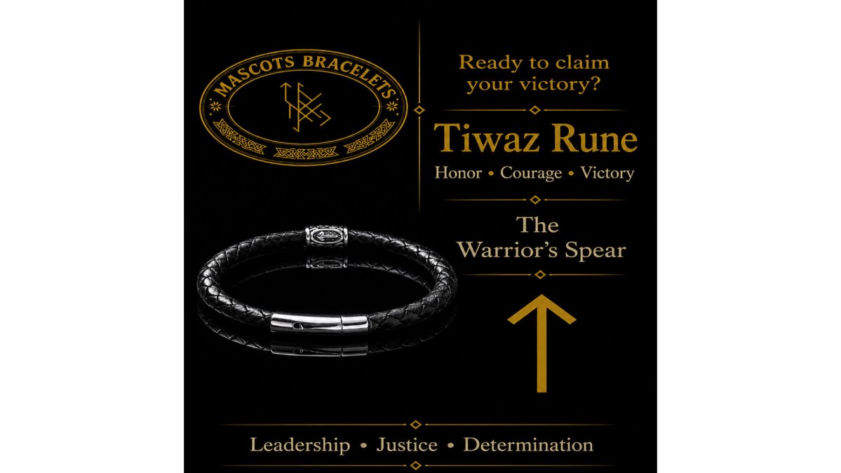 Custom Leather Runic Bracelets for Men: A Guide