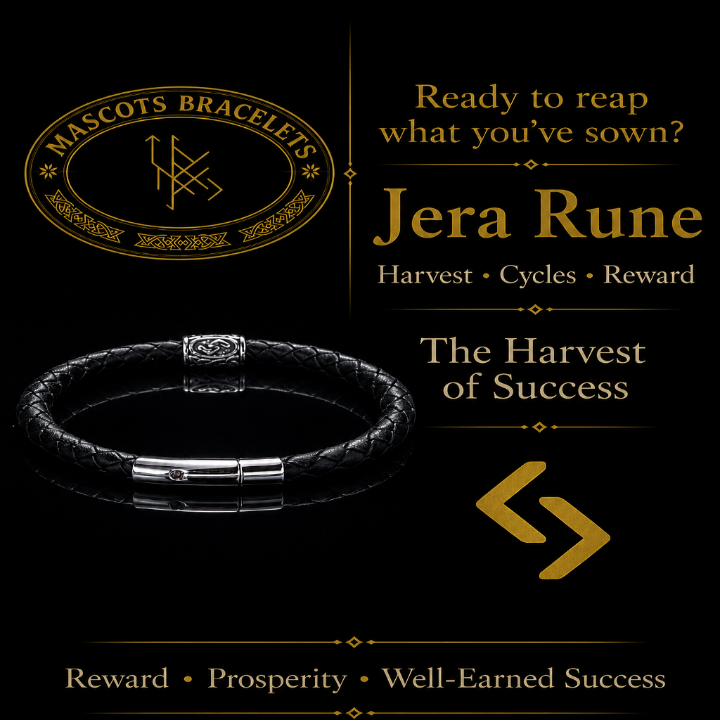 Jera (ᛃ) Rune Bracelet