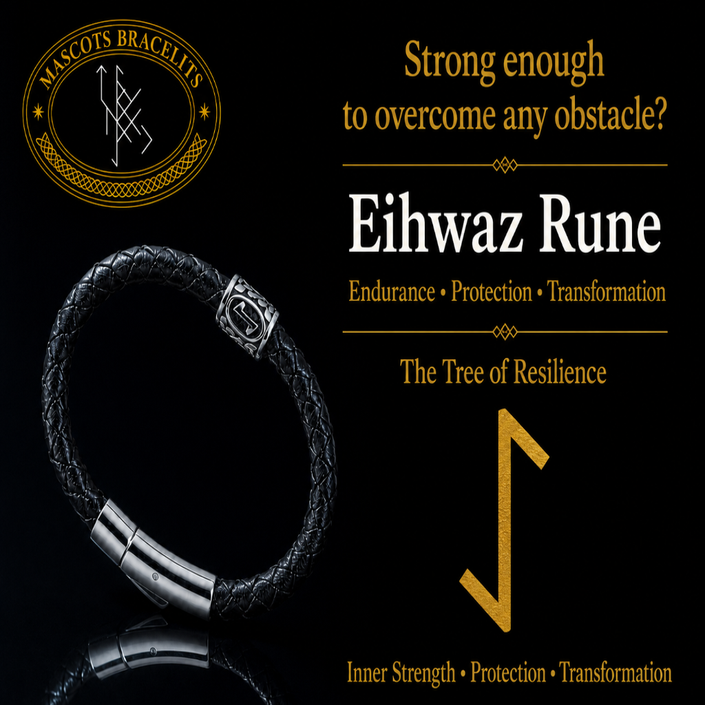 Bracelet Rune Eihwaz (ᛇ)