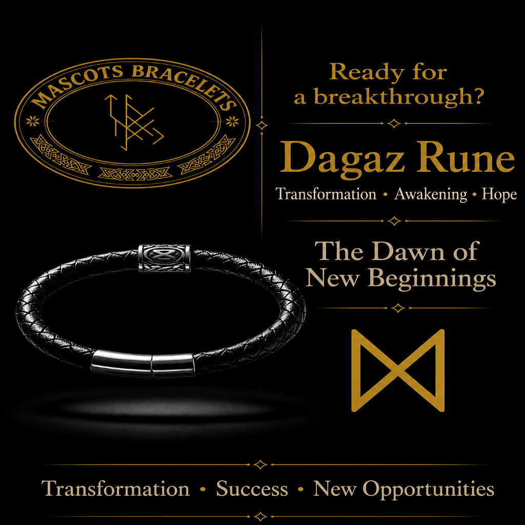 Dagaz (ᛞ) Rune Bracelet
