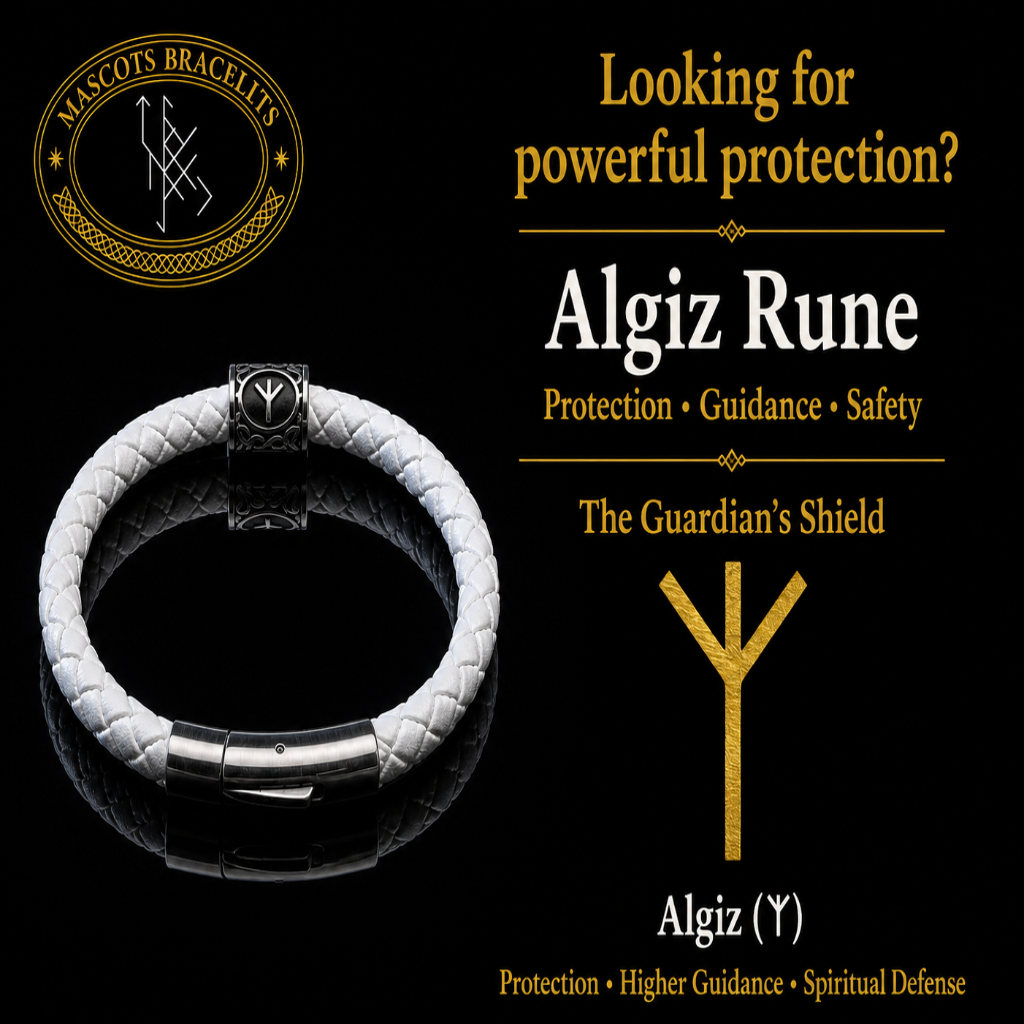 Algiz (ᛉ) Rune Bracelet