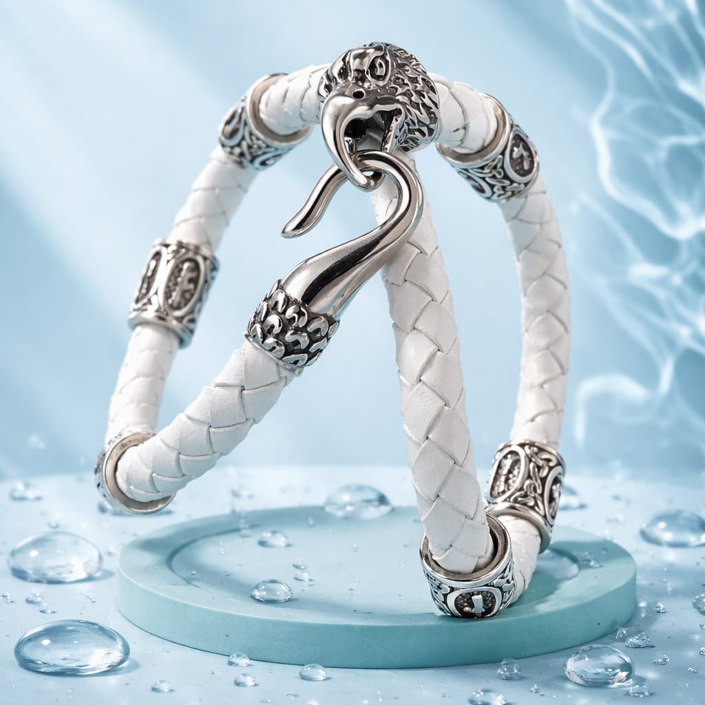 Eagle Mascot with 2 staves (Love Attractor & The Witch's Mirror) Bracelet