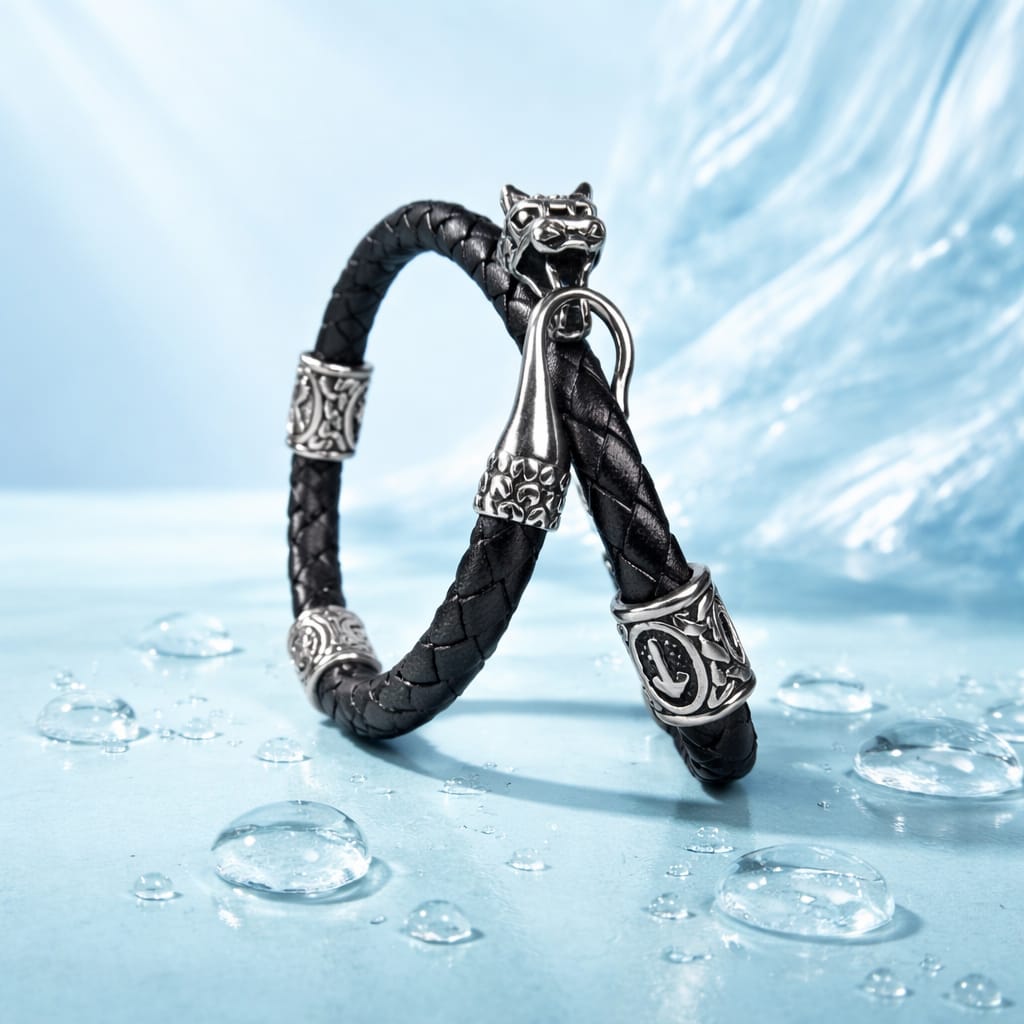 Girl Dragon Mascot with 2 staves (Flame of Passion & All Endeavor's Luck) Bracelet