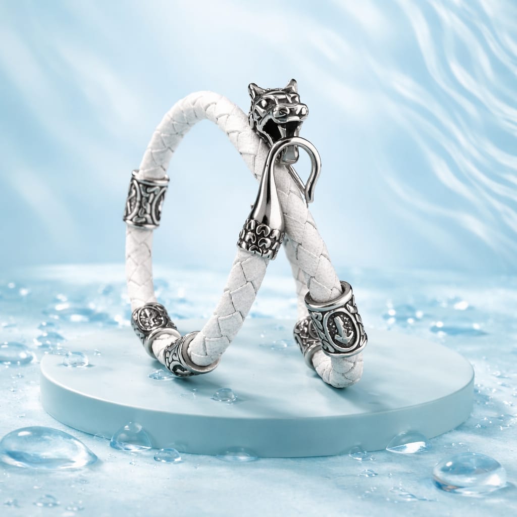 Girl Dragon Mascot with 2 staves (Flame of Passion & All Endeavor's Luck) Bracelet