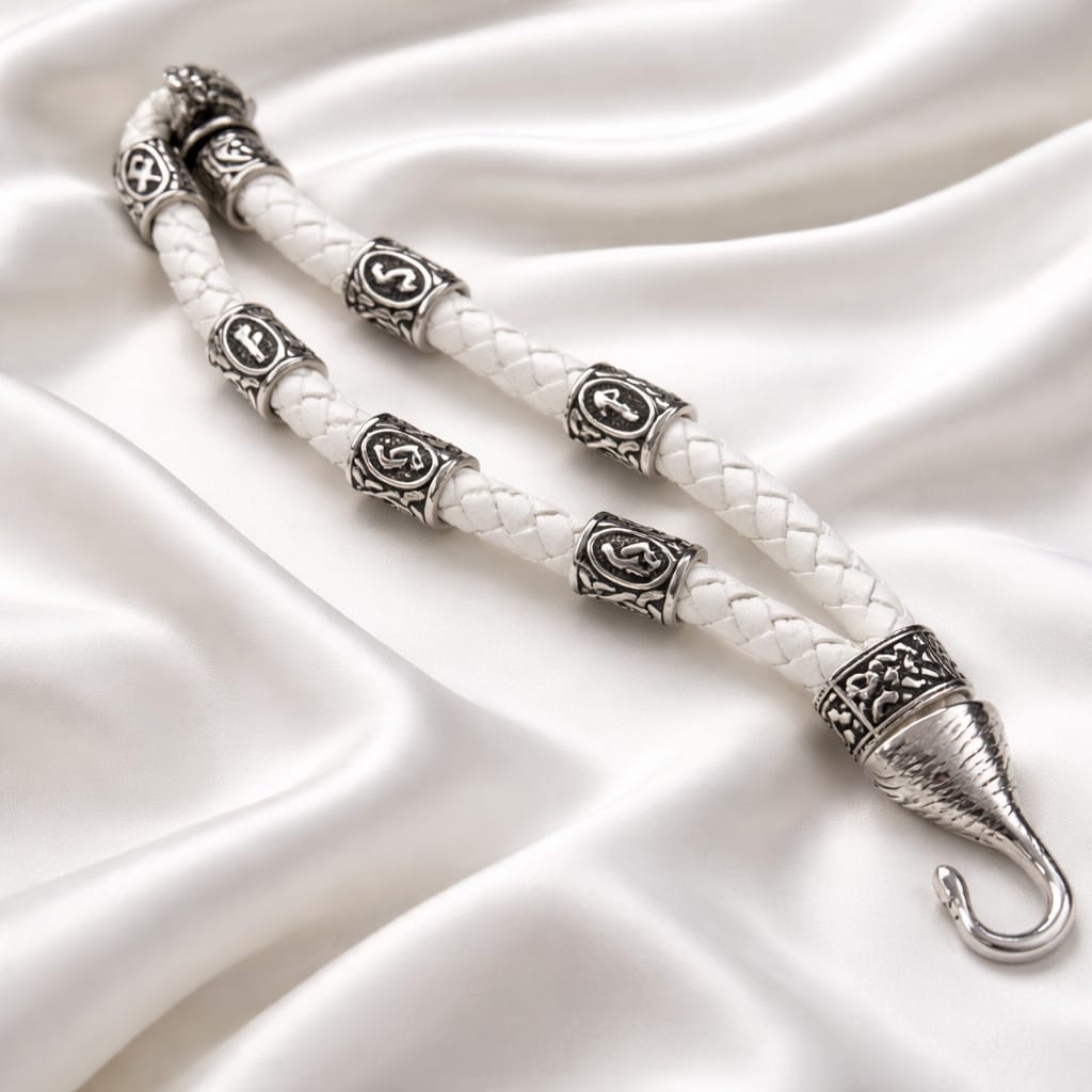 Wolf Mascot with 2 staves (Explosive Growth & The Guardian of Capital) Bracelet