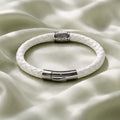Ansuz Rune handcrafted leather bracelet by Mascotsbracelets