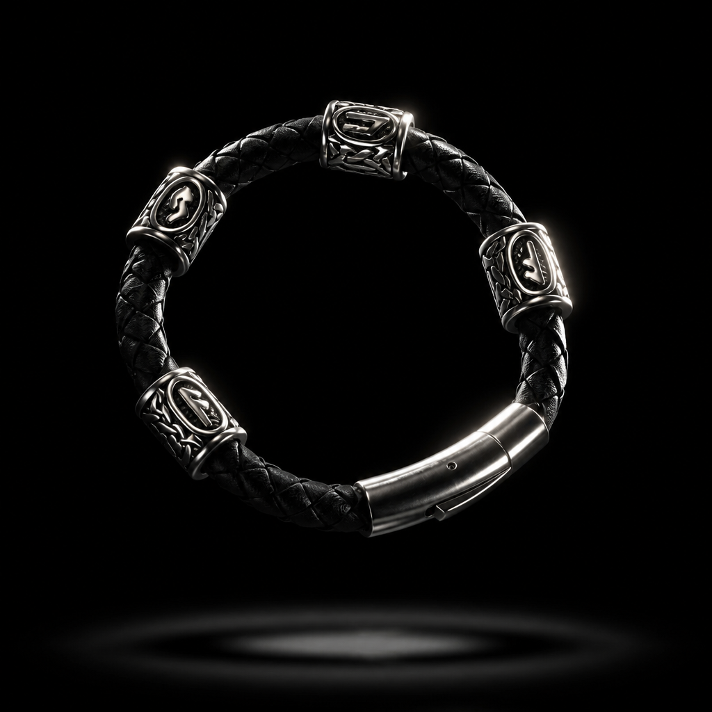 Attracting Happiness Rune Bracelet
