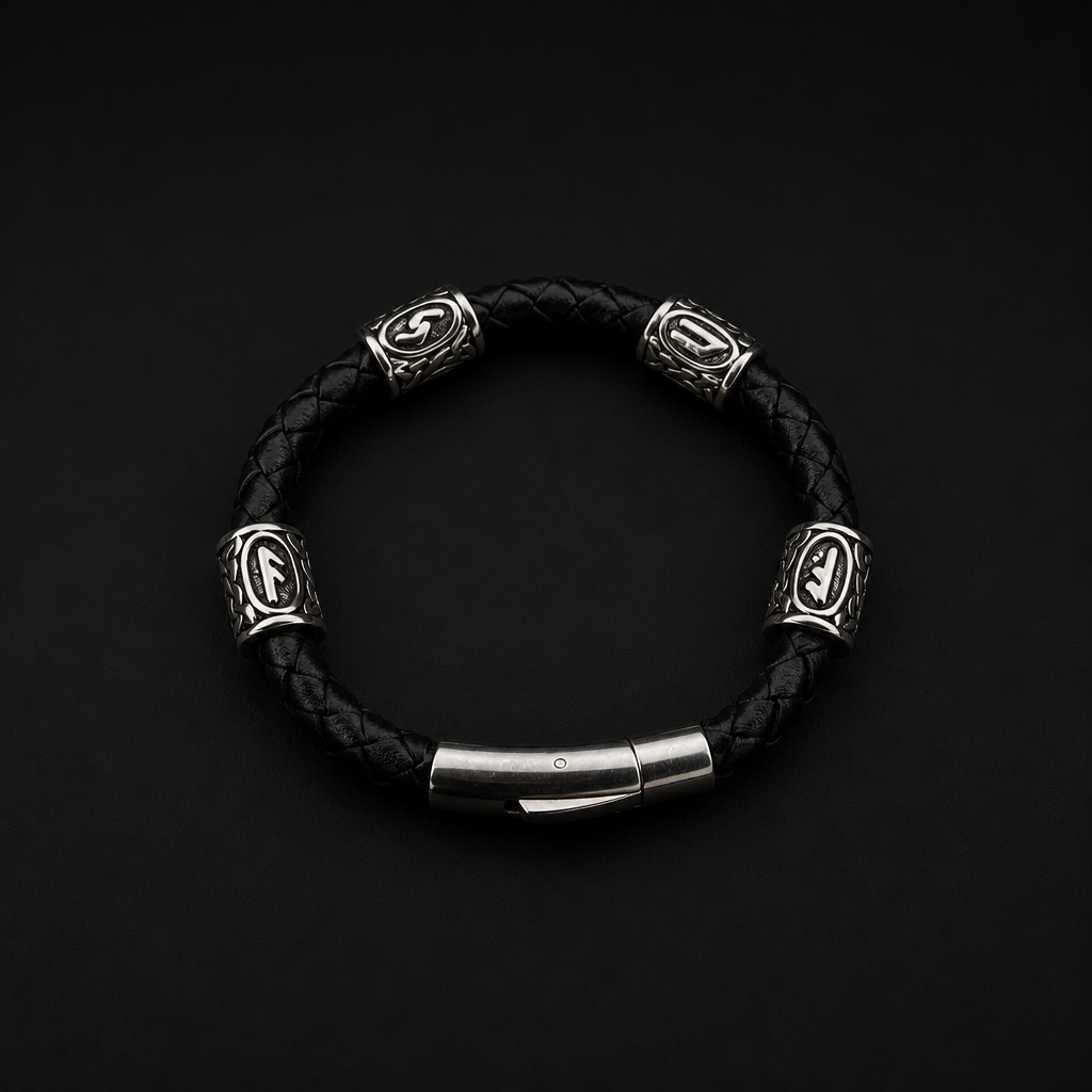 Attracting Happiness Rune Bracelet