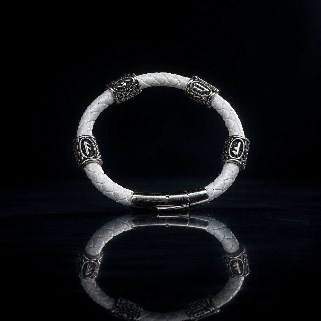 Attracting Happiness Rune Bracelet