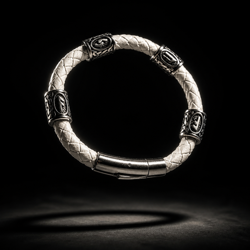 Attracting Happiness Rune Bracelet