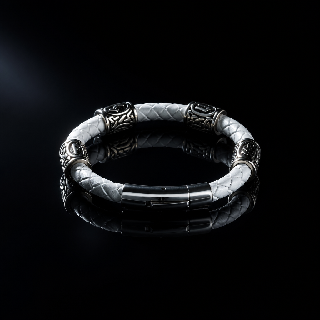 Attracting Happiness Rune Bracelet