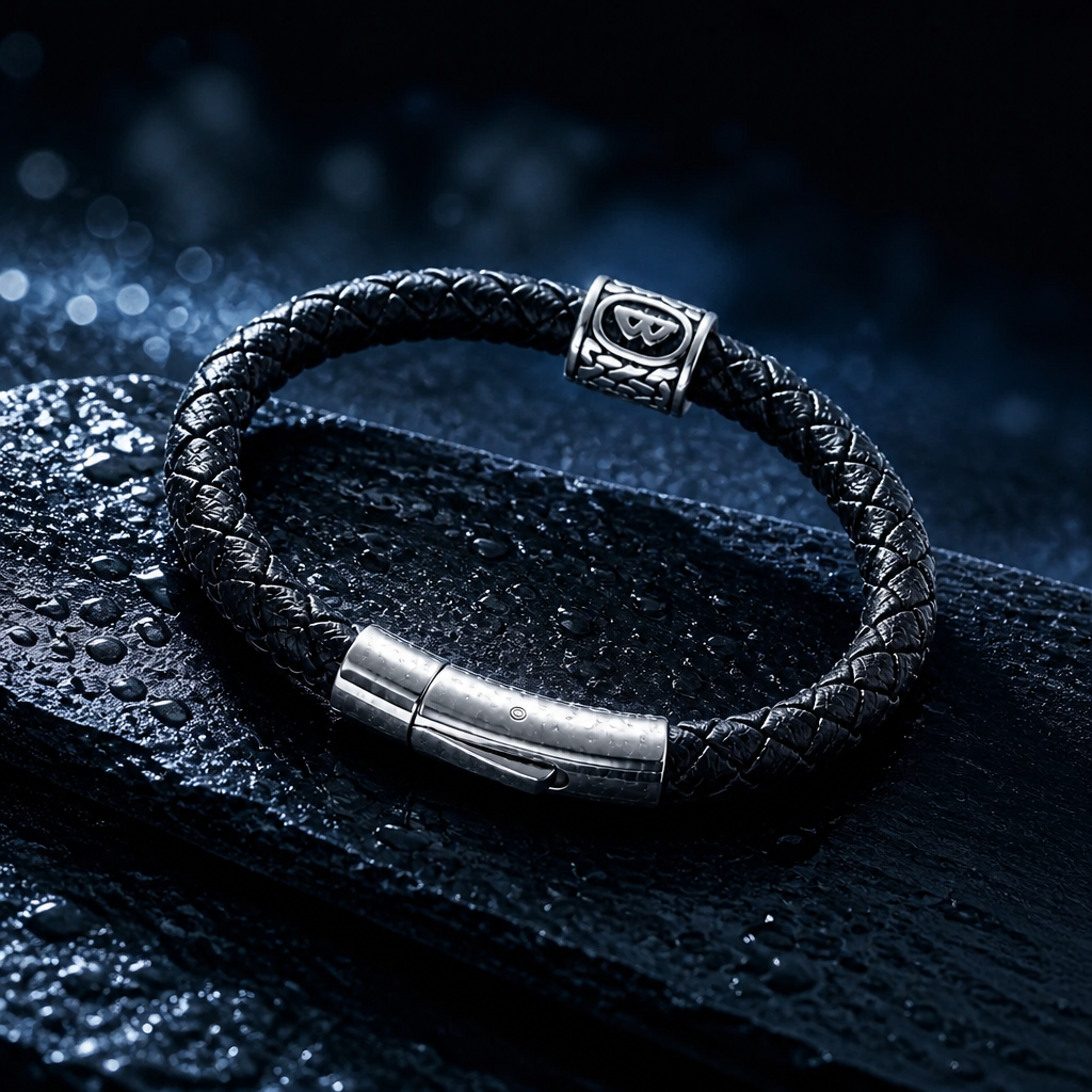 Berkana (ᛒ) Rune Bracelet