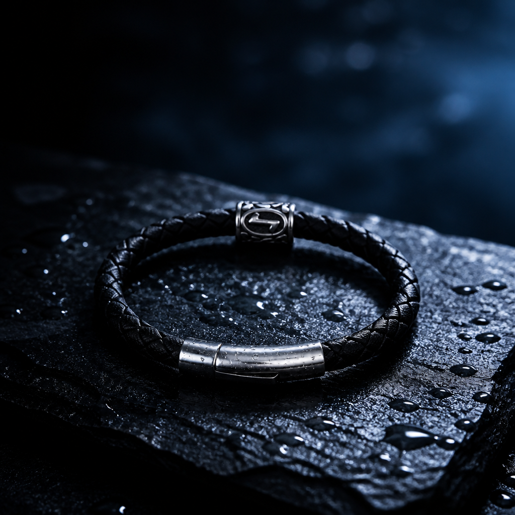 Eihwaz (ᛇ) Rune Bracelet