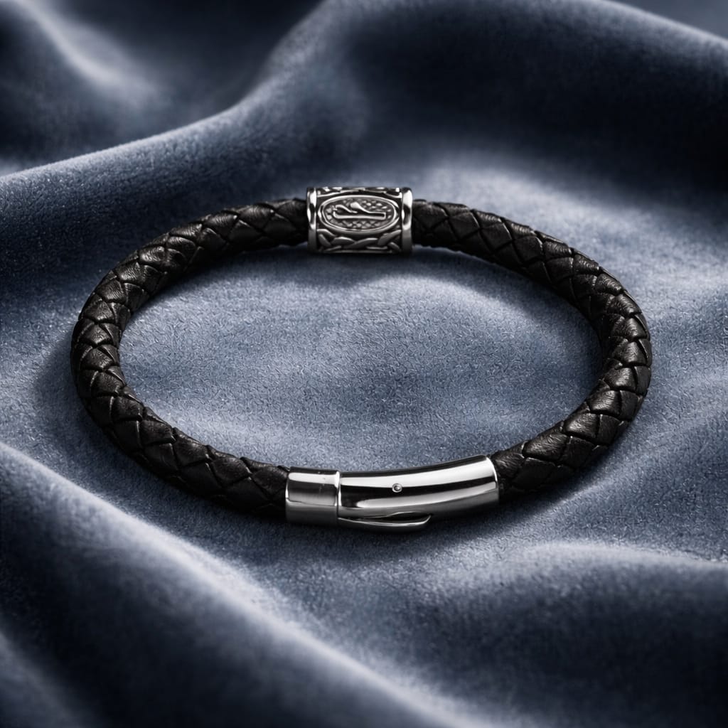 Fehu (ᚠ) Rune Bracelet