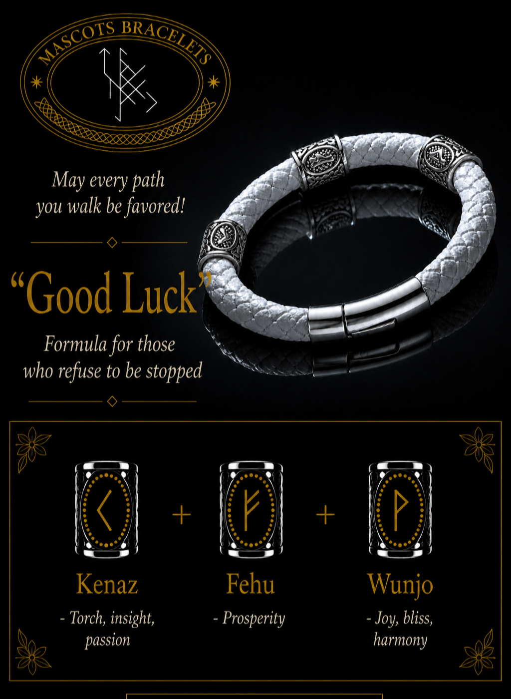 Good Luck Rune Bracelet