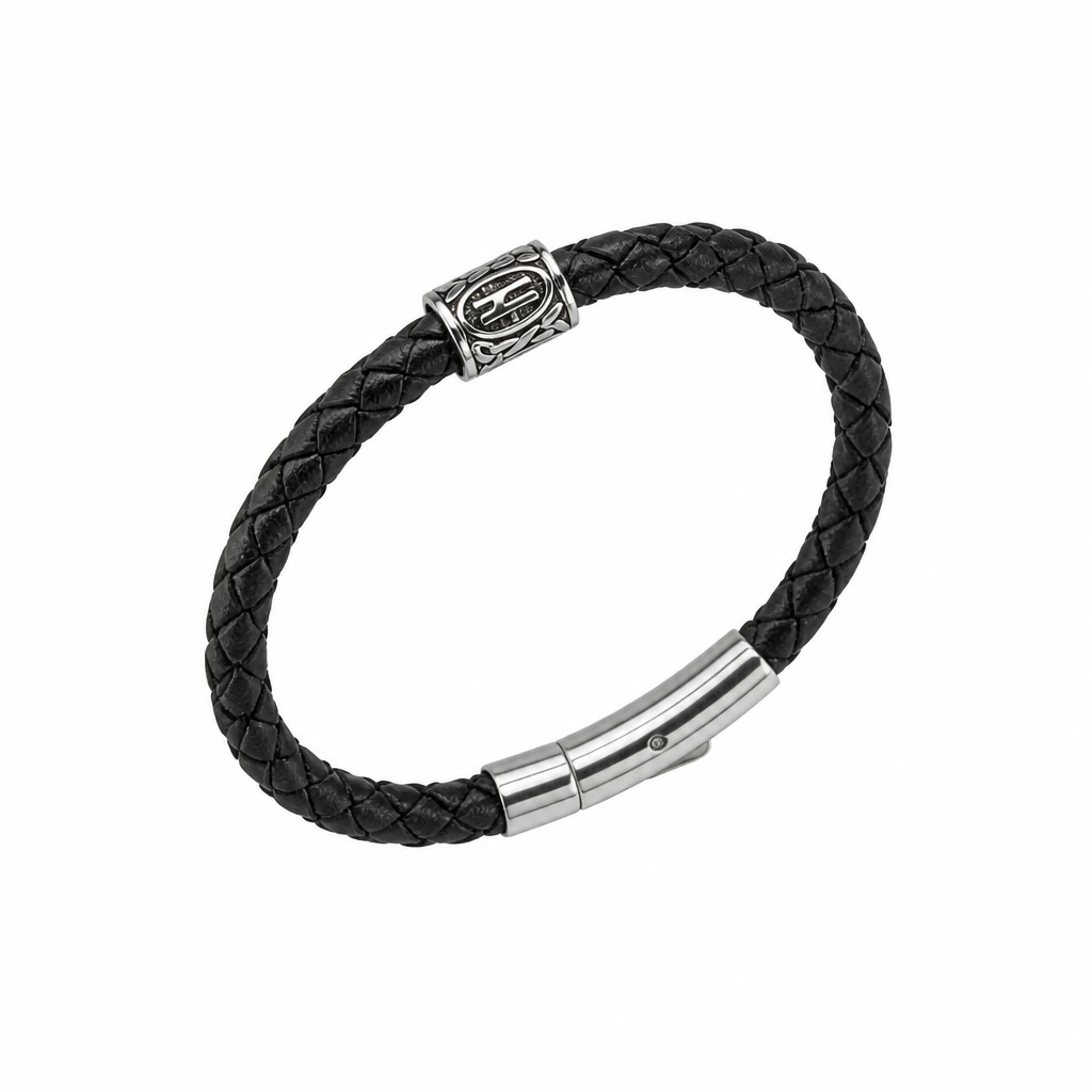 Hagalaz (ᚺ) Rune Bracelet