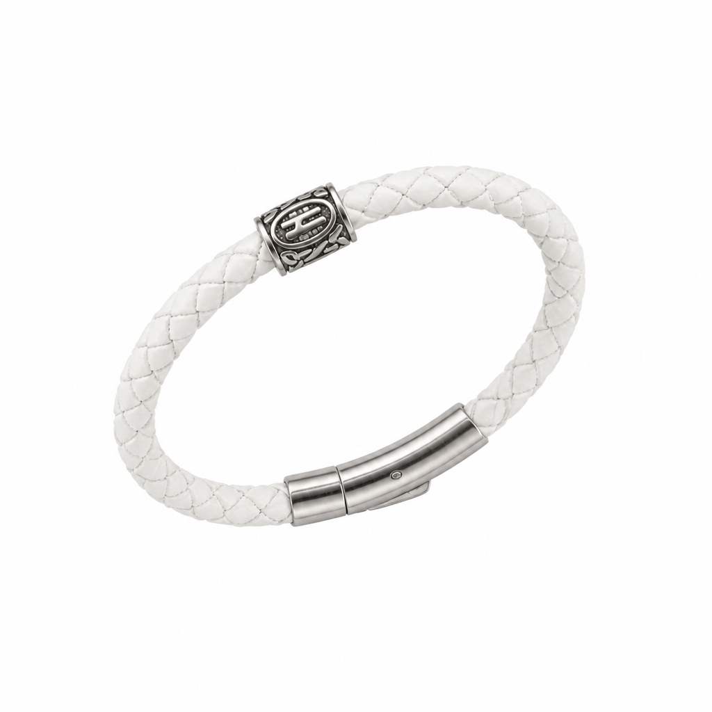 Bracelet runique Hagalaz (ᚺ)