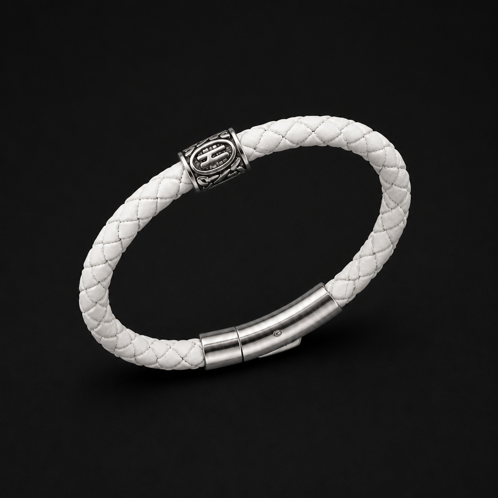 Bracelet runique Hagalaz (ᚺ)
