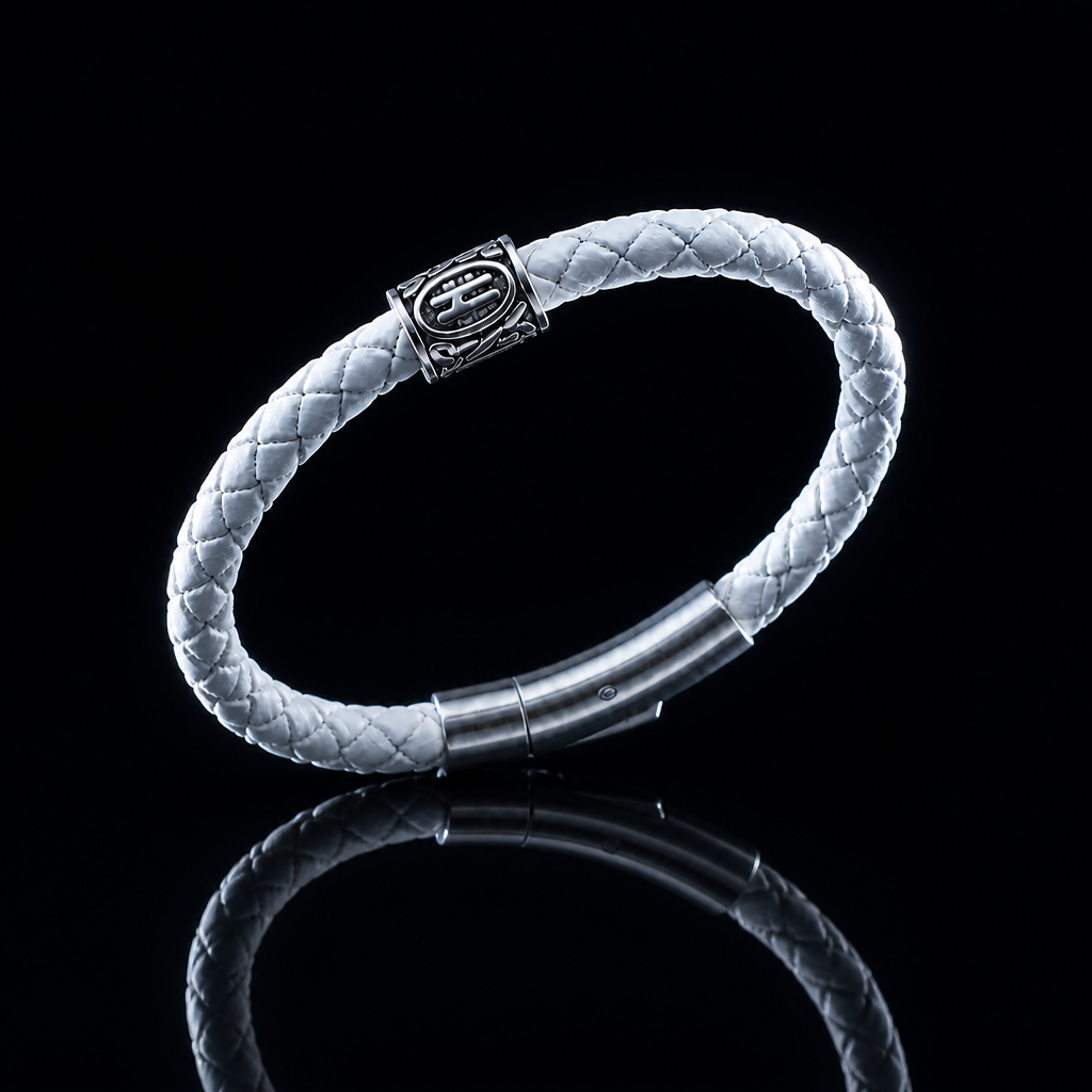 Bracelet runique Hagalaz (ᚺ)