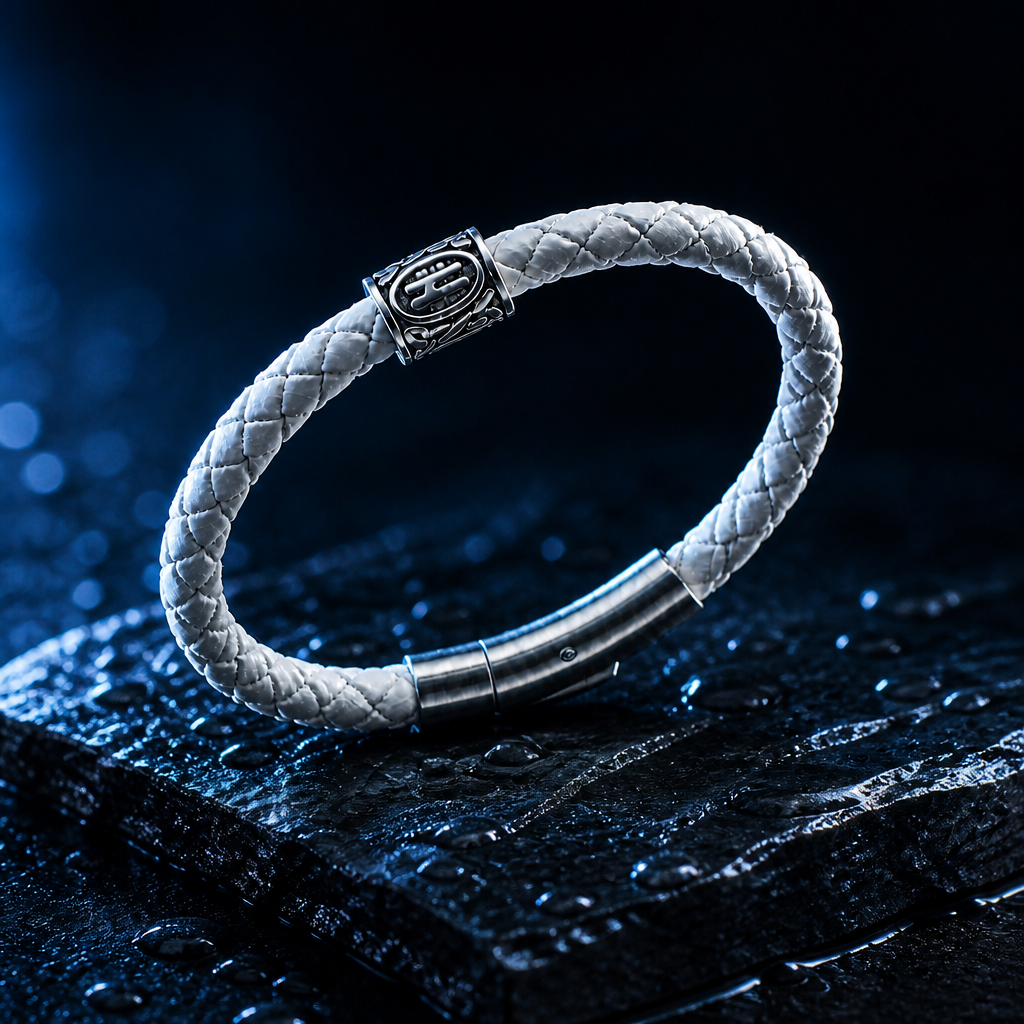 Hagalaz (ᚺ) Rune Bracelet