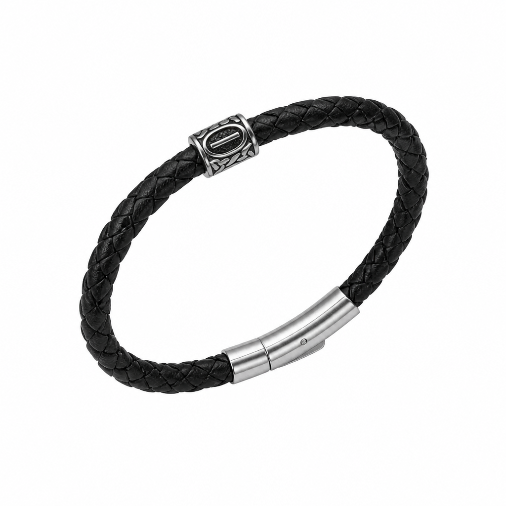 Isa (ᛁ) Rune Bracelet