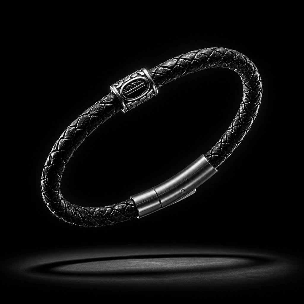 Isa (ᛁ) Rune Bracelet
