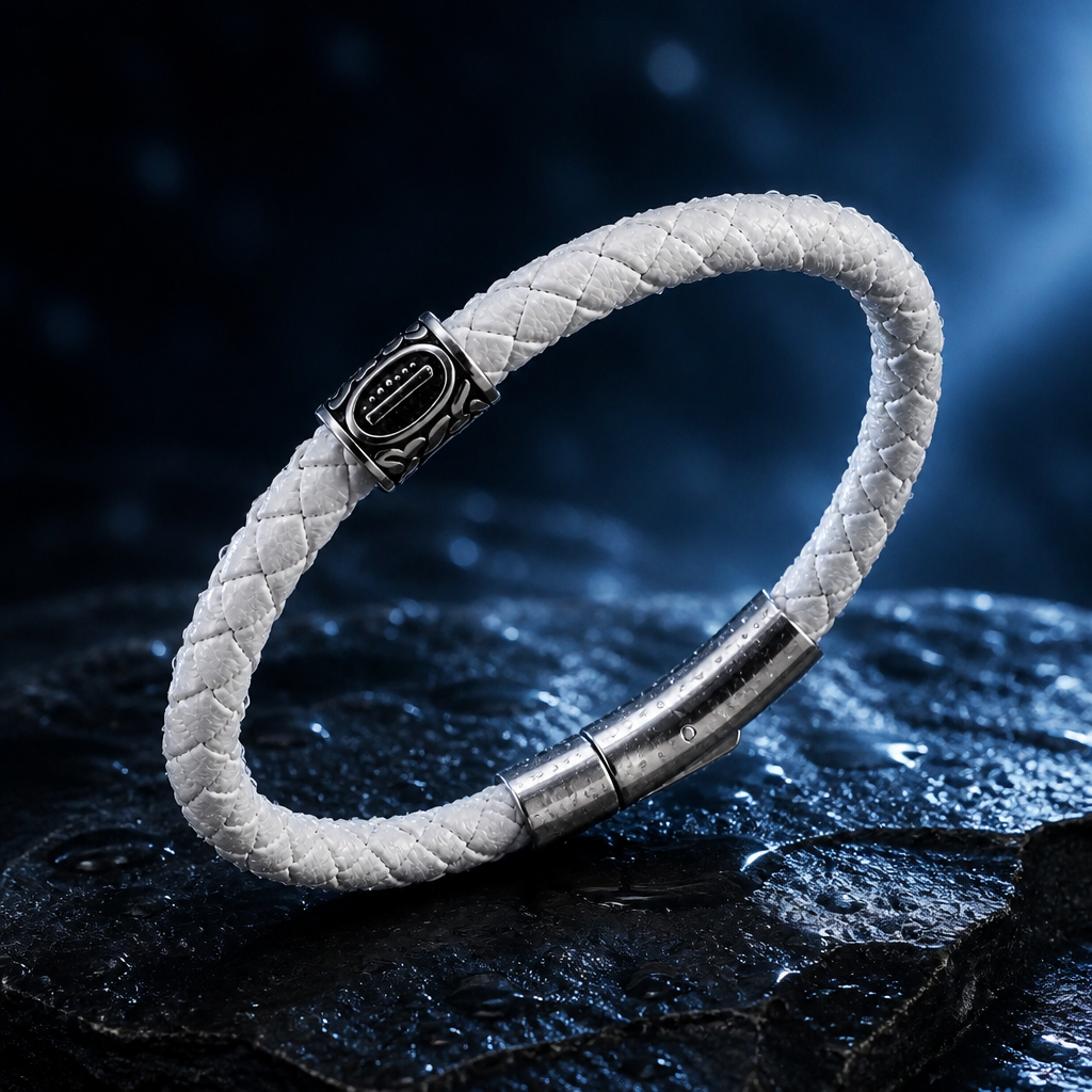 Isa (ᛁ) Rune Bracelet