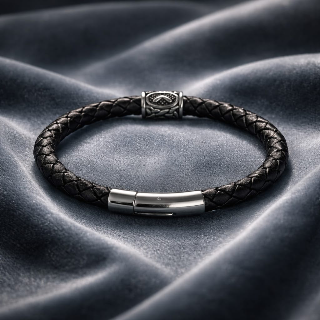 Kenaz (‹) Rune Bracelet