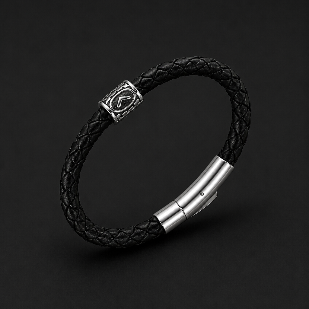 Kenaz (‹) Rune Bracelet