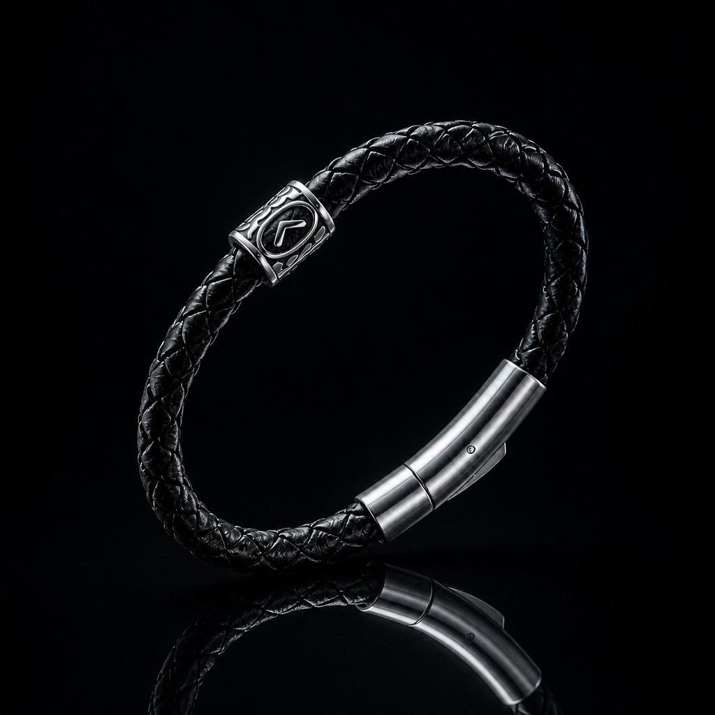 Kenaz (‹) Rune Bracelet
