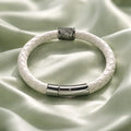 Kenaz Rune handcrafted leather bracelet by Mascotsbracelets