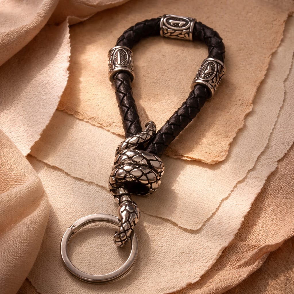 Porte-clés Serpent La barrière de barrage