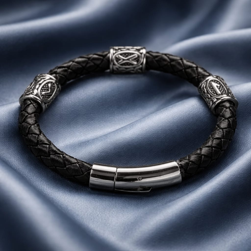 Love Attractor handcrafted leather bracelet by Mascotsbracelets