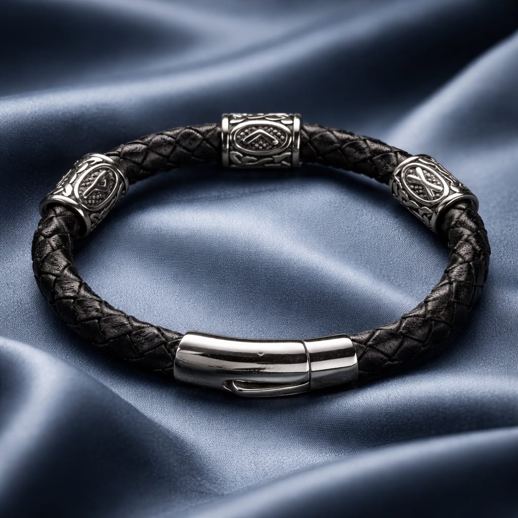 Love and Relationships Strengthening handcrafted leather bracelet by Mascotsbracelets