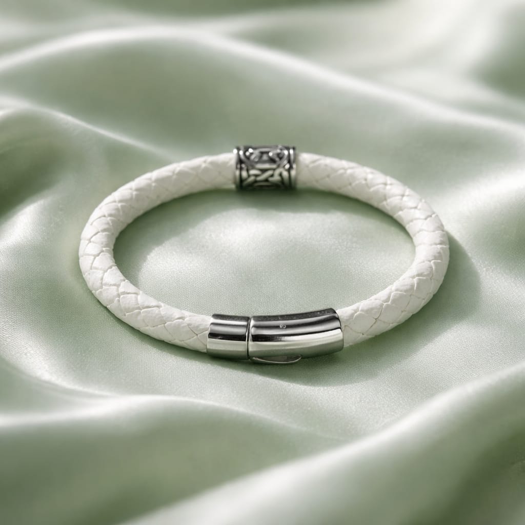 Perth Rune handcrafted leather bracelet by Mascotsbracelets