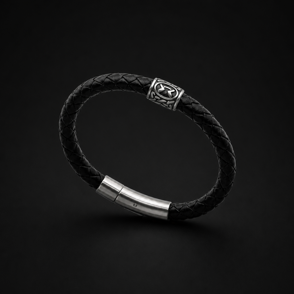 Peorth/Perth (ᛈ) Rune Bracelet