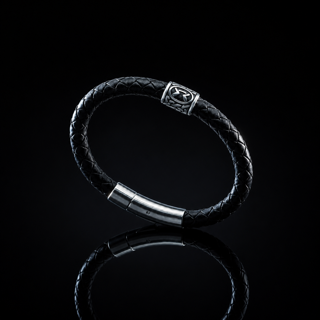 Peorth/Perth (ᛈ) Rune Bracelet