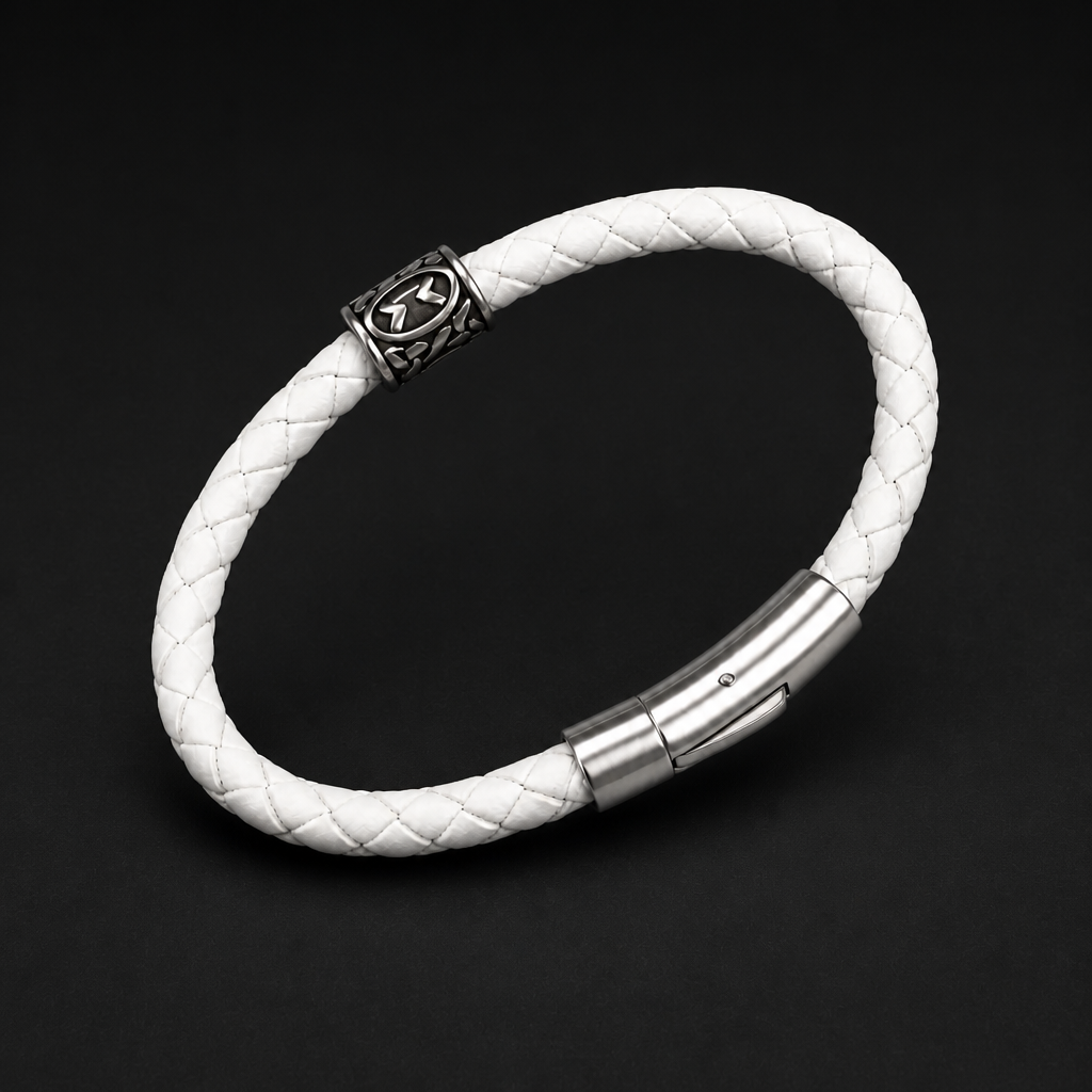 Bracelet runique Peorth/Perth (ᛈ)