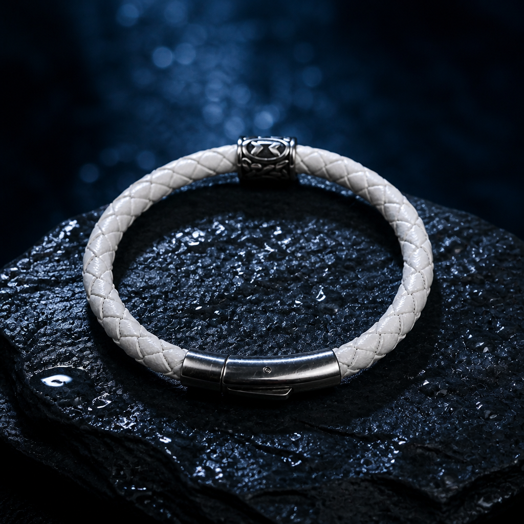 Bracelet runique Peorth/Perth (ᛈ)