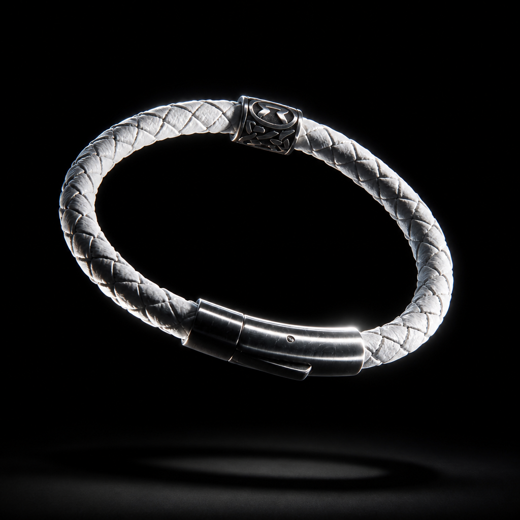 Bracelet runique Peorth/Perth (ᛈ)