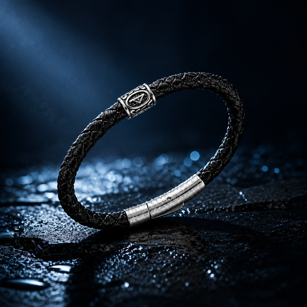 Thurisaz (ᚦ) Rune Bracelet