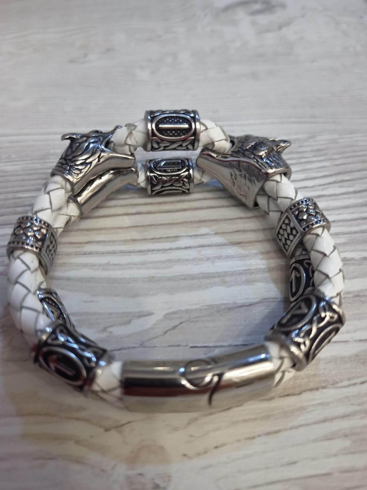 Personnalisé_Bracelet Le Loup et Les Dragons