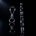 Custom_Wolf Bracelet & Dragon Keychain