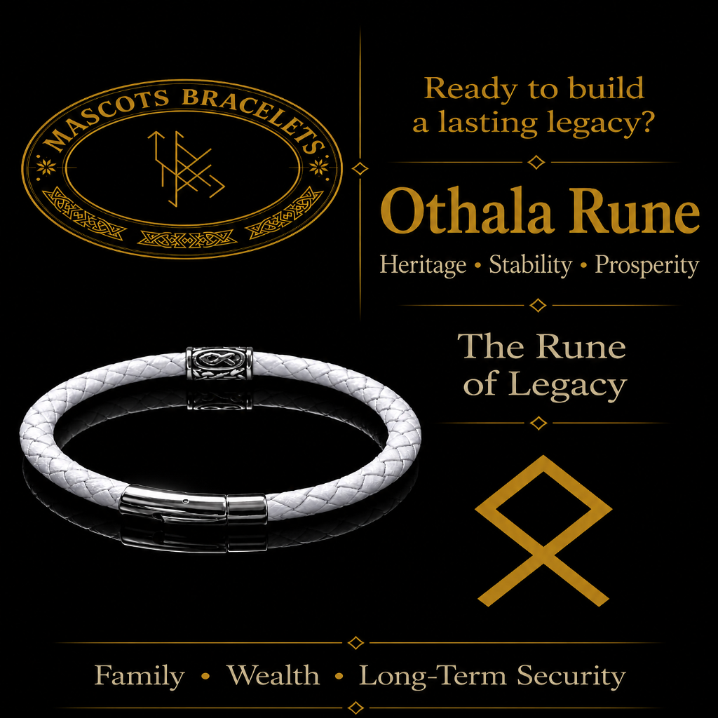 Othala (ᛟ) Rune Bracelet